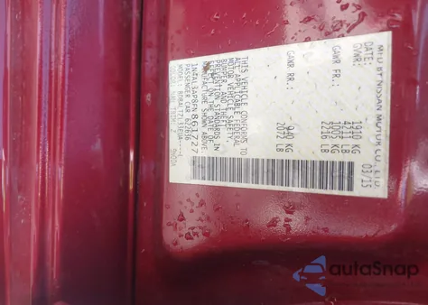 2015 Nissan Altima 2.5 Sl from USA, damaged, VIN 1N4AL3AP8FN861727